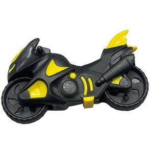 Imaginext Batman batcycle only no figure black yellow 2015 plastic mattle READ